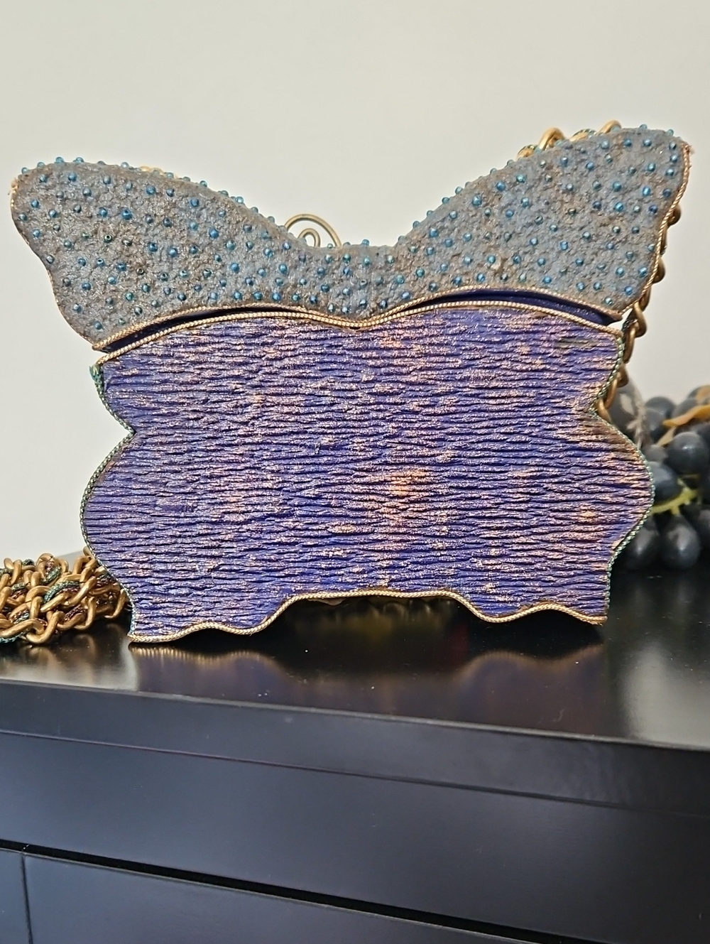Mary Frances Vintage "Flutter By" Box Bag, Early 2000s, Original MSRP $325 - Picture 5 of 12
